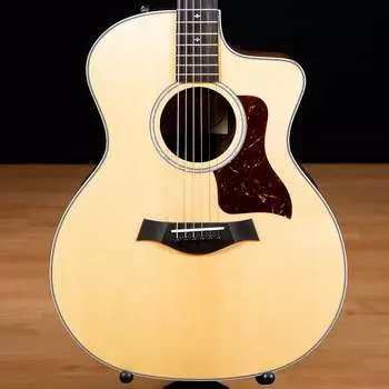 Акустическая гитара Taylor 214ce DLX with ES2 Electronics - Natural SN 2210032313