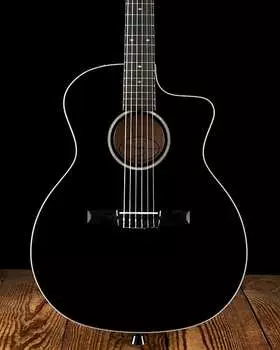 Акустическая гитара Taylor 214ce-N BLK DLX Special Edition - Black - Free Shipping