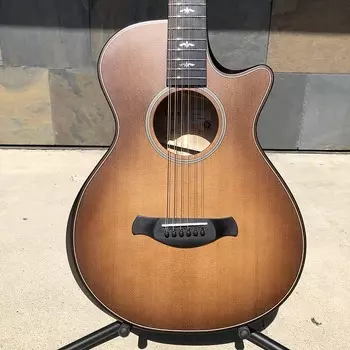 Акустическая гитара Taylor 652ce Builders Edition 12 String Western Honey Burst