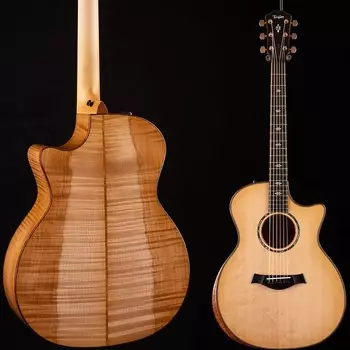 Акустическая гитара Taylor Custom GA Maple/Bearclaw Antique Blond 109