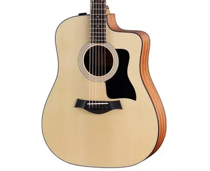 Акустическая гитара Taylor Guitars 110ce-S Dreadnought Acoustic-Electric Guitar Natural