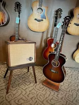 Акустическая гитара Taylor NAMM 1 of only 15 Catch #25 GC C22e Guitar & Ebony 2 channel/Bluetooth Amp!