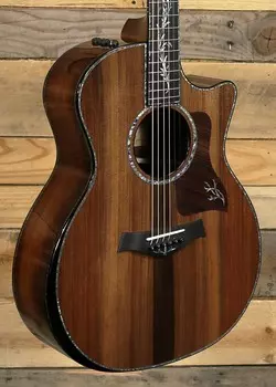 Акустическая гитара Taylor Presentation PS14ce Honduran Rosewood Acoustic/Electric Guitar Natural w/ Case