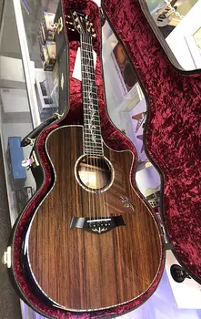Акустическая гитара Taylor PS14ce Sinker Redwood Top, Honduran Rosewood Back & Sides with Deluxe Hardshell Case
