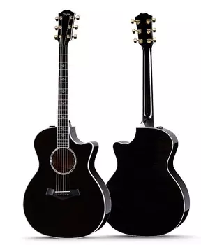 Акустическая гитара Taylor Special Edition 614ce - Super Limited - Gaslamp Black PRE ORDER