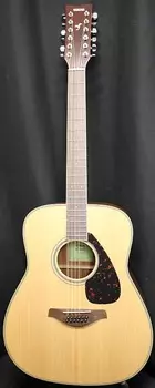Акустическая гитара Yamaha FG-820-12 String Dreadnought Acoustic Guitar Natural