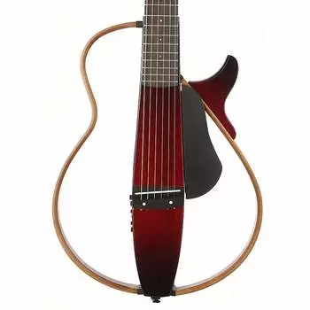 Акустическая гитара Yamaha Silent Guitar SLG200S Steel String Crimson Red Burst