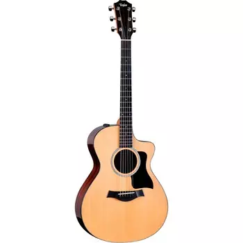 Акустически-электрическая гитара Taylor 212ce Plus Grand Concert Natural
