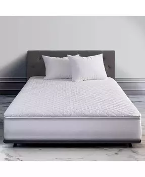 Альтернативный водонепроницаемый белый стеганый пуховый наматрасник - полный размер XL Guardmax, белый
