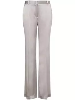 Alberta Ferretti брюки строгого кроя, серый