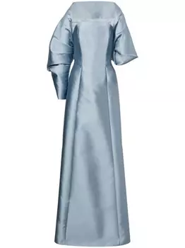 Alberta Ferretti платье Mikado, синий