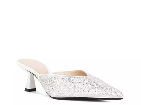 Aldora Мюли London Rag, White