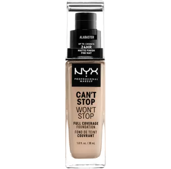 Алебастровый тональный крем для лица Nyx Professional Makeup Can'T Stop Won'T Stop, 30 мл