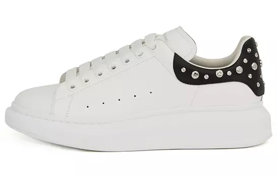 Alexander McQueen Белая заклепка оверсайз