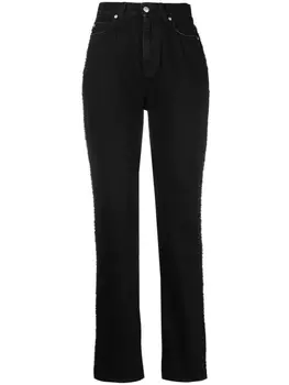 Alexander McQueen прямые джинсы, черный