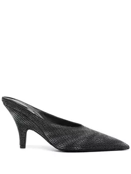 Alexander Wang 90мм Ирина мюли, черный