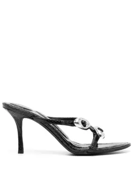 Alexander Wang босоножки Dome 85, черный