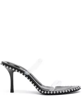 Alexander Wang босоножки Nova 100, нейтральный цвет
