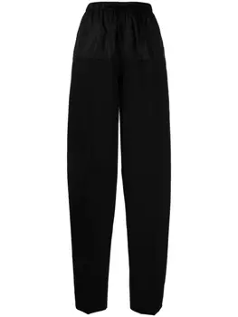 Alexander Wang брюки с кулиской, черный