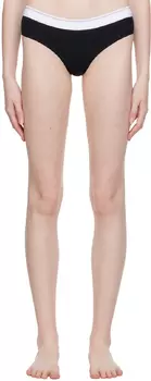 Alexander Wang Черные трусы с флокировкой