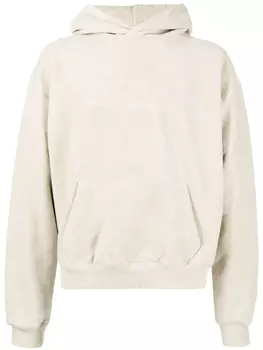 Alexander Wang фактурное худи, серый