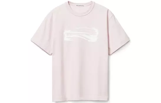 Alexander Wang Футболка унисекс розовые