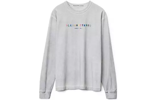 Alexander Wang Футболка унисекс Silver Fox