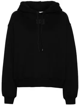 Alexander Wang худи с логотипом, черный