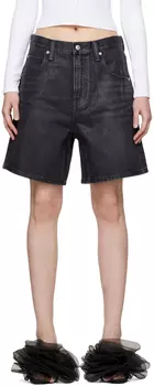 Alexander Wang Серые шорты оверсайз
