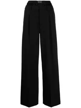 Alexander Wang шерстяные брюки, черный
