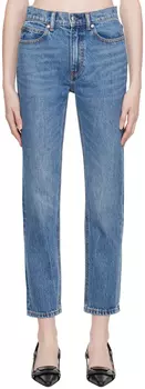 Alexander Wang Синие джинсы Stovepipe