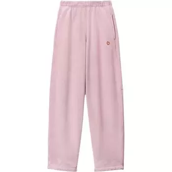 Alexander Wang Трикотажные спортивные брюки женские розовые