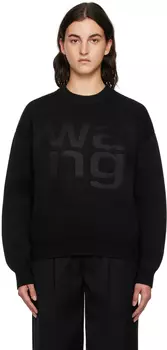 alexanderwang.t Черный свитер с тиснением