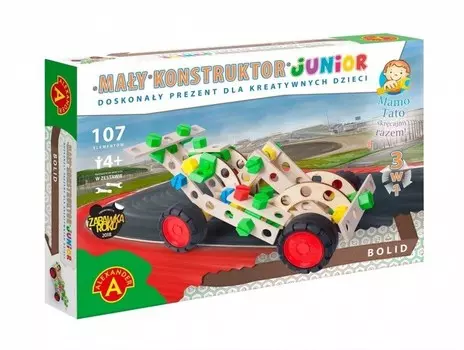 Александр, конструктор Little Constructor Junior Bolid, 3в1 Alexander