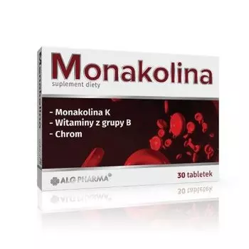 Alg Pharma, Монаколин, 30 таб.