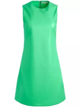 alice + olivia платье мини Coley из искусственной кожи, зеленый