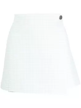 alice + olivia юбка в клетку, синий