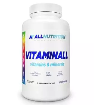 Allnutrition, Витаминалл Витамины Минерал, Добавка , 60 капсул