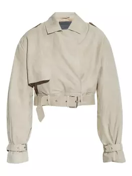 AllSaints тренч Ophelia, нейтральный