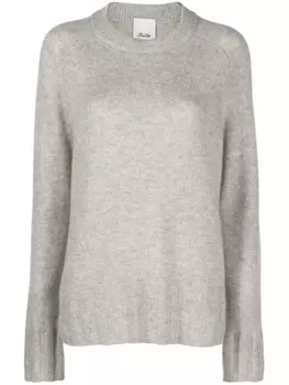Allude джемпер с круглым вырезом, серый