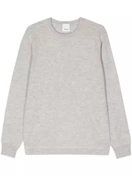 Allude кашемировый джемпер тонкой вязки, серый