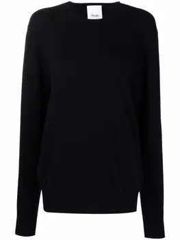 Allude кашемировый джемпер тонкой вязки, синий