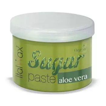 Алоэ вера сахарная паста для депиляции в банке 750г ItalWax Organic Line Strong