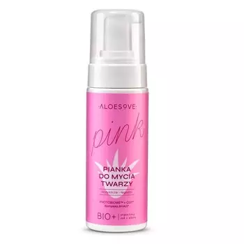 ALOESOVE PINK Пенка для умывания лица 150 мл