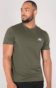Alpha Industries Basic T Small Logo Футболка, оливковый