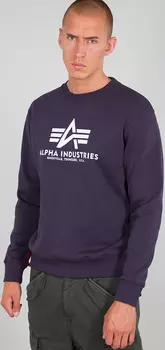 Alpha Industries Basic Толстовки, черный/серый