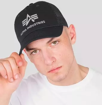 Alpha Industries Basic Trucker Колпачок, черный
