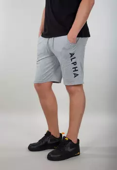 Шорты Alpha Industries Jersey, серые