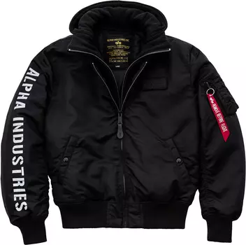 Alpha Industries MA-1 D-Tec SE Куртка, черный/белый