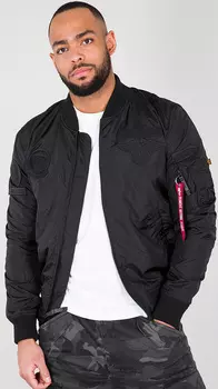 Alpha Industries MA-1 TT Patch SF Куртка, черный